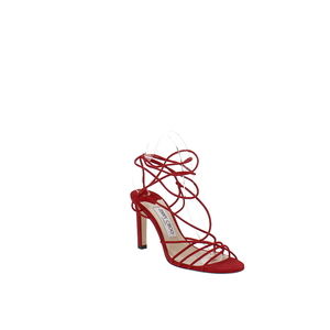 Jimmy Choo | Shoes | Jimmy Choo Tao 85 Ankletie Highheel Sandals Red |  Poshmark